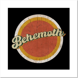 circle vintage Behemoth Posters and Art